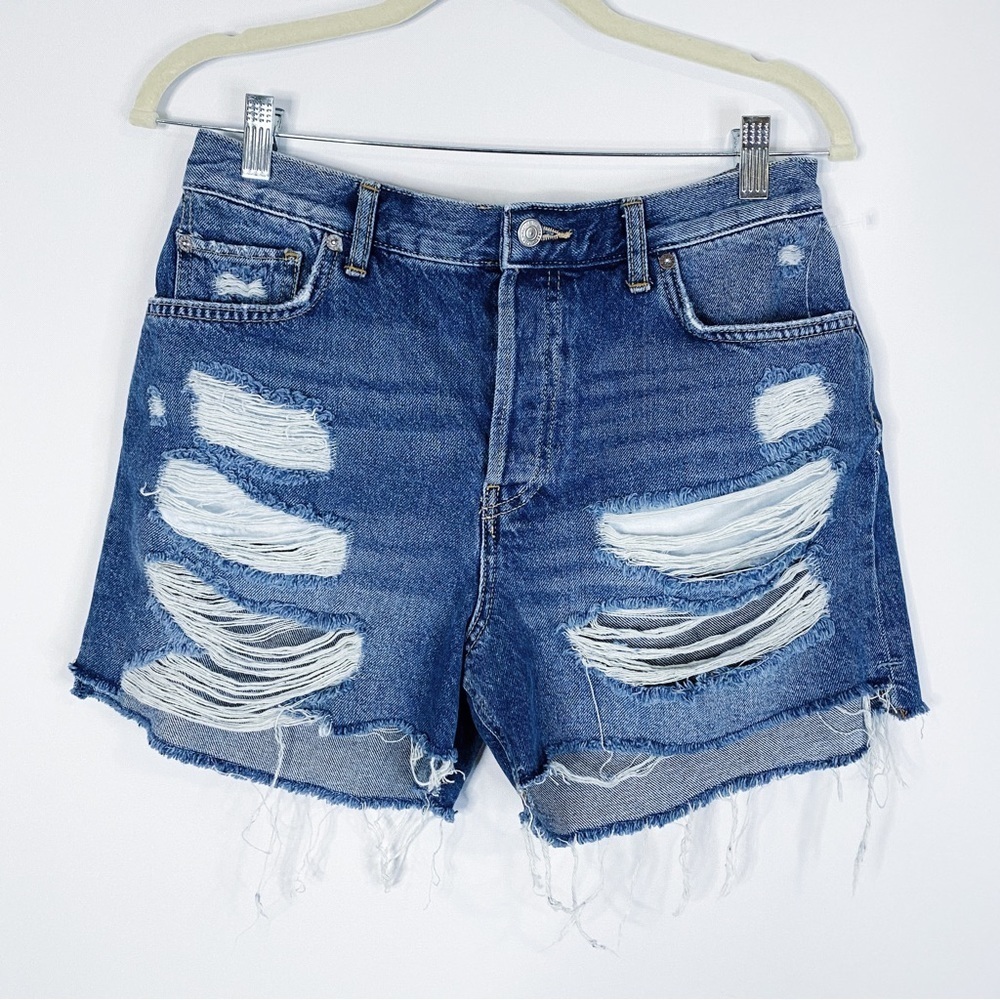 We the Free - Distressed Denim Shorts